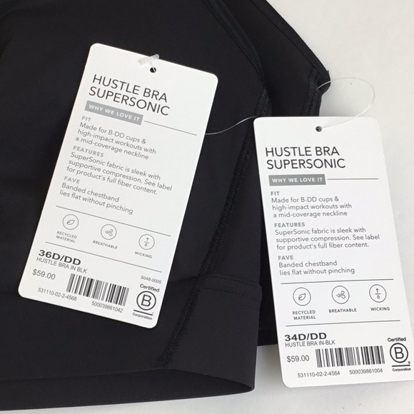 Athleta Hustle Bra in Supersonic D-DD New - Picture 4 of 7